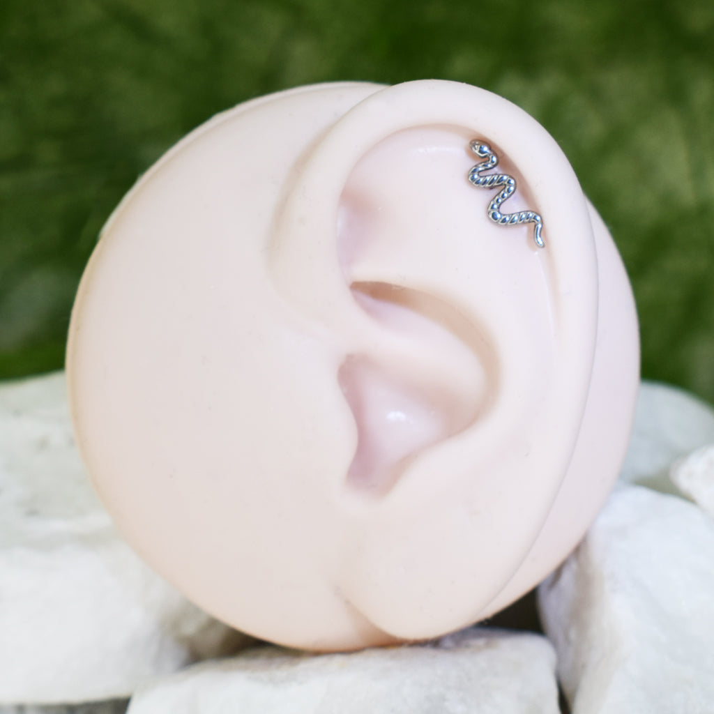 PIERCING LABRET SERPIENTE 1.2