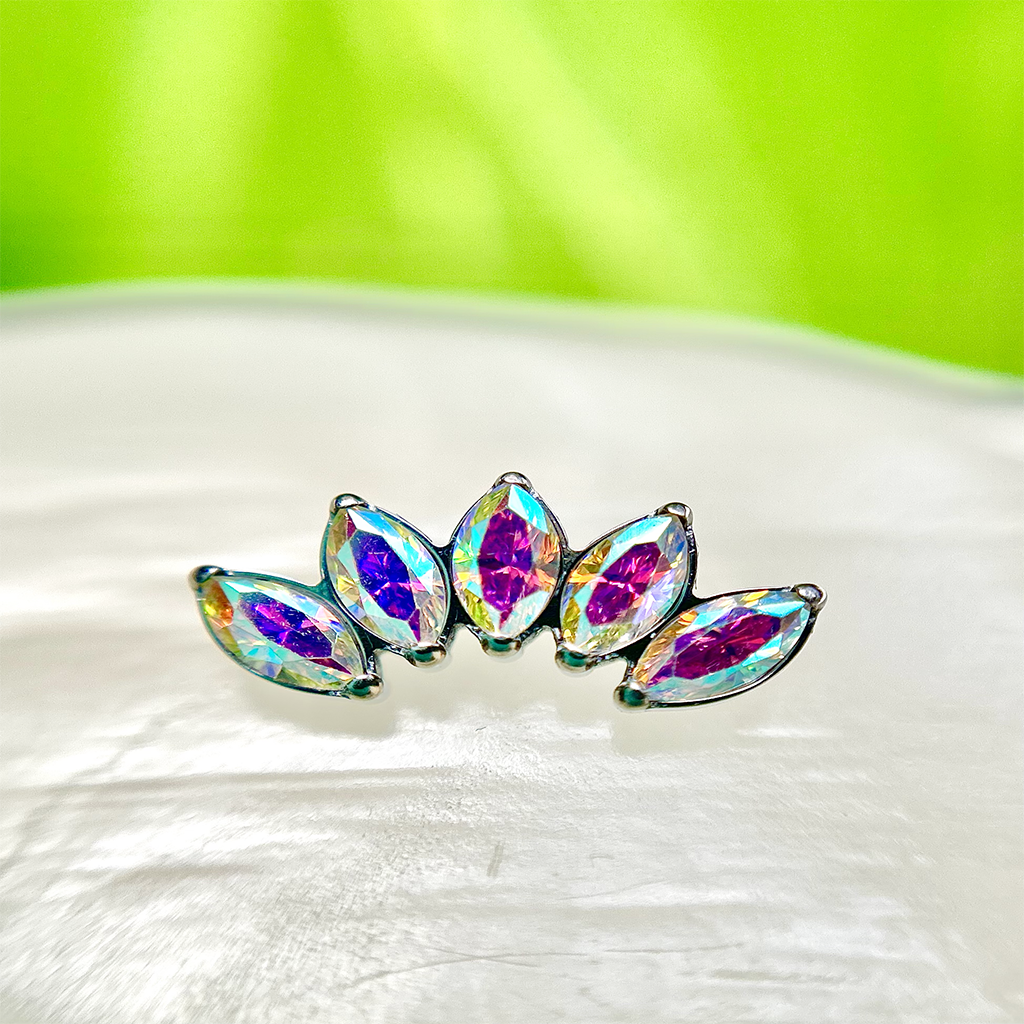 Piercing Clúster Nube Multicolor