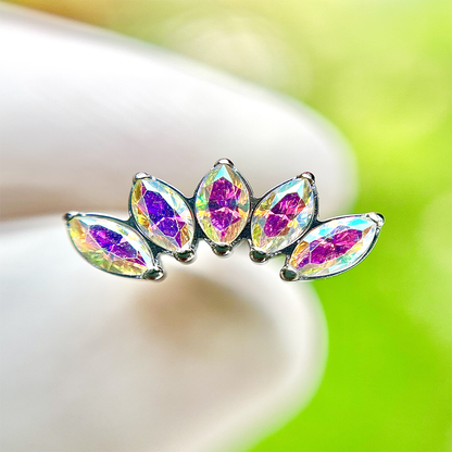 Piercing Clúster Nube Multicolor