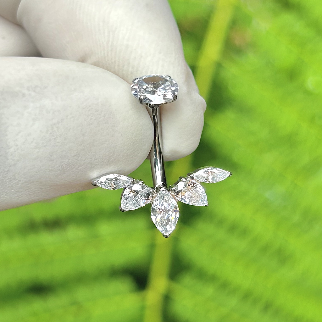 Piercing Para Ombligo Alas