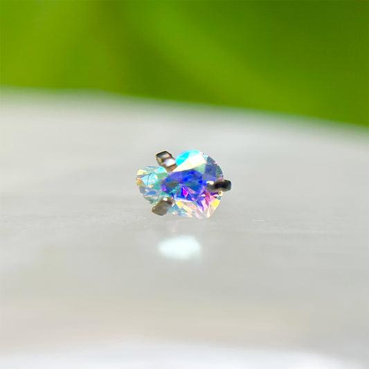 Piercing Corazón Multicolor
