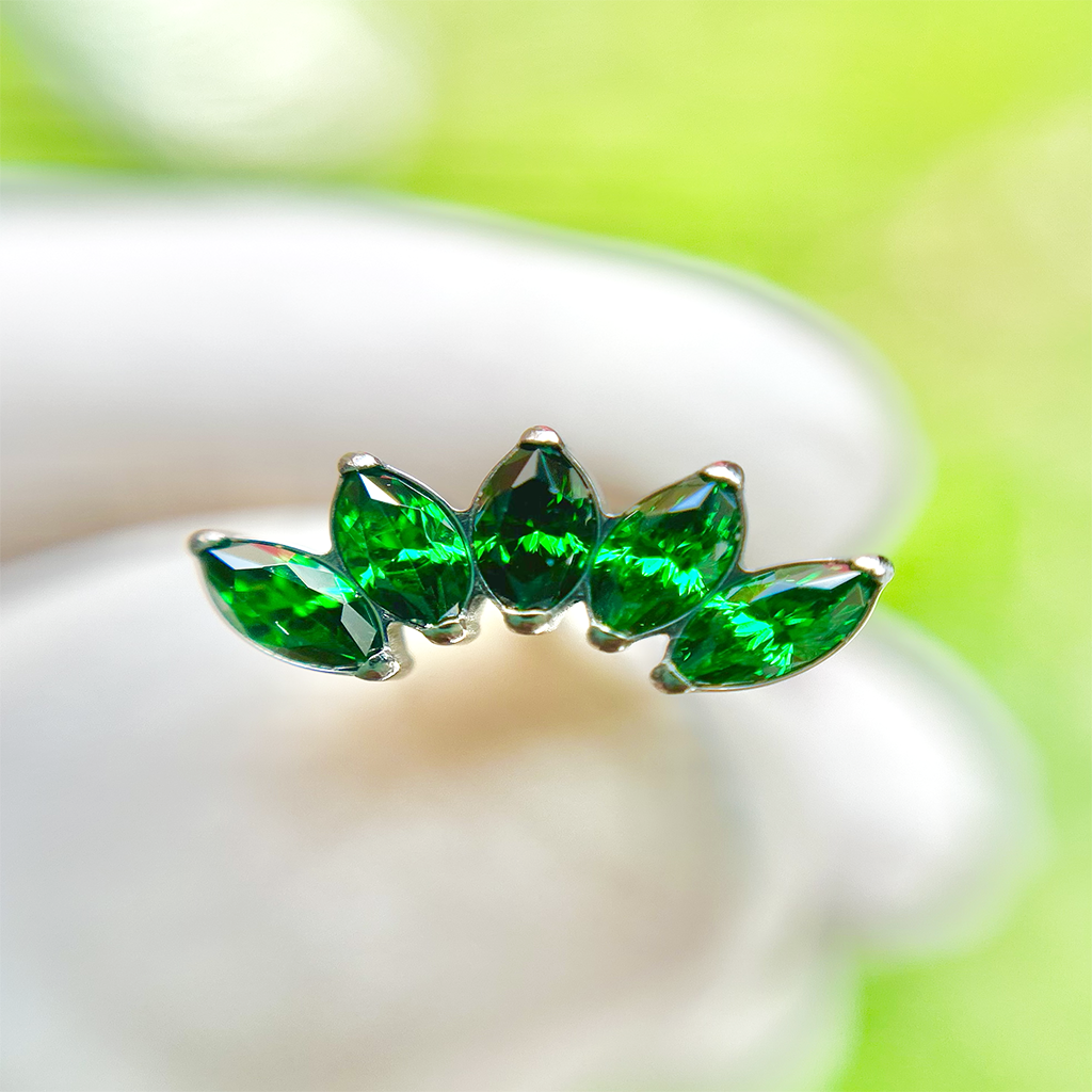 Clúster Nube Con Circones Verdes